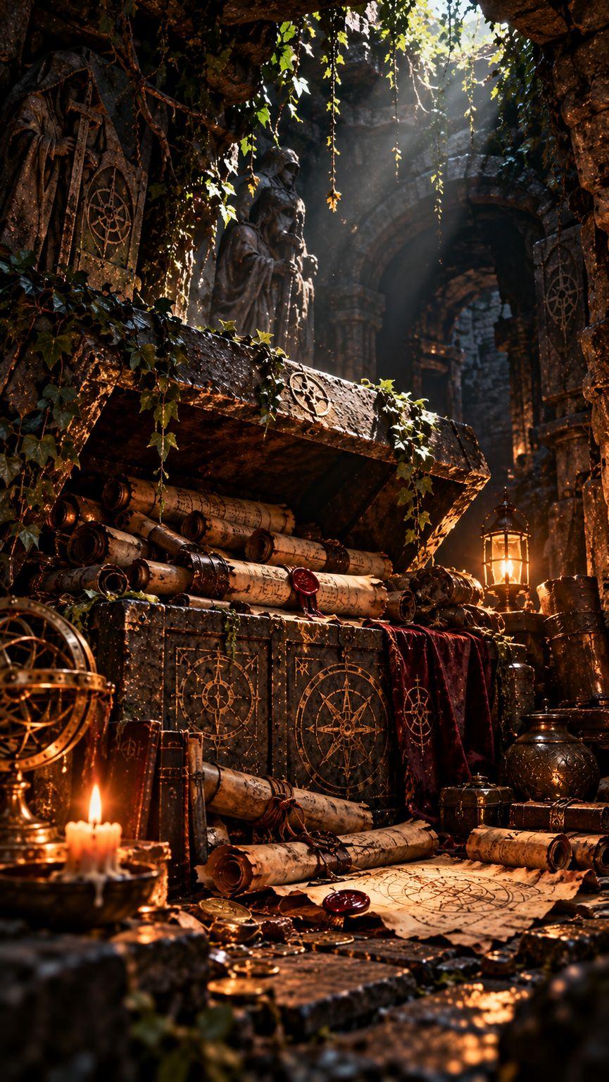 Hidden Scroll Cache